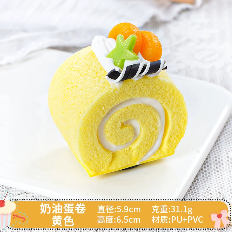 Simulated Cake Fake Ice Cream Model Decoration Decoration Props Toy Wedding Celebration Dessert Cabinet Scene Layout Photo