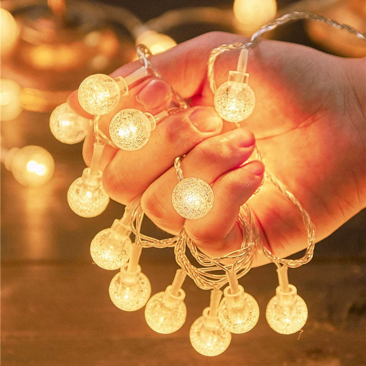 Santa Claus Lighting Led Small Lighting Chain Colored Lights Christmas Lights Wrought Iron Christmas Decorative Lights Christmas Tree Lamp String Lighting Chain