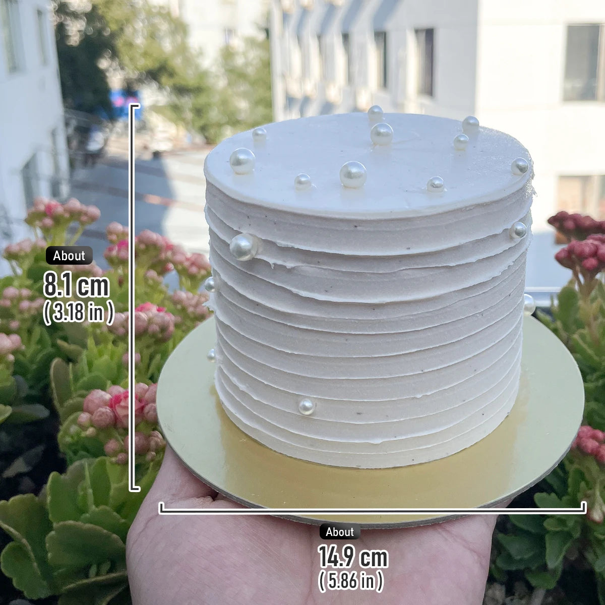 A 2-inch Simulated Cake Model Fake Fruit Creative Cream Style Cake Shop Decoration Holiday Party, Birthday Gift