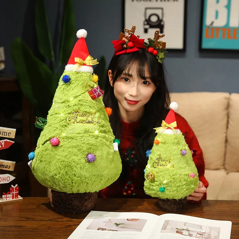 Cartoon Hot Sale Christmas Tree Plush Doll Pillow Gingerbread Man Garland House Plush Toy Home Decor Christmas Gift For Kids