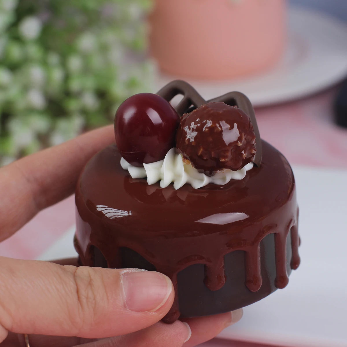 1PC Artificial Cake Dessert Wedding Party Decoration Cake Decoration Photography Professional Food Simulation Cake Model QTG009