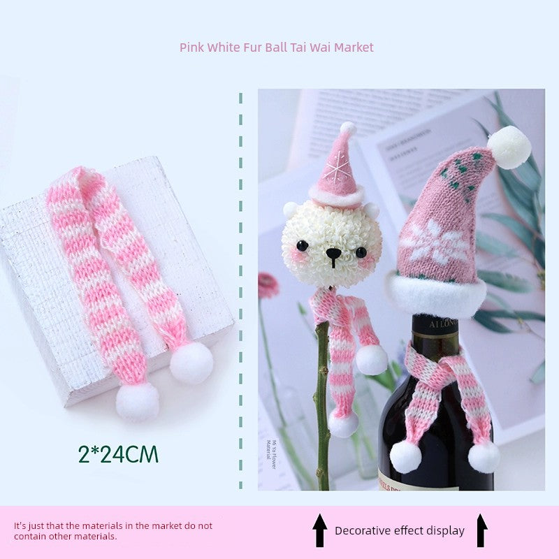 Christmas Mini Scarf DIY Material