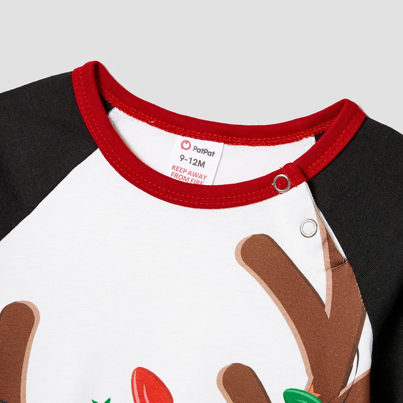 PatPat Christmas Reindeer Print Family Matching Pajamas Sets