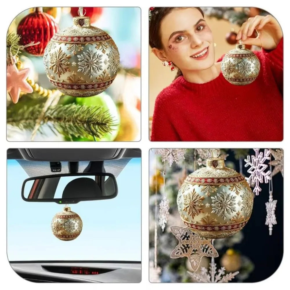 Fairy Tale Planet Christmas Tree Decoration Multifunction Acrylic Flat Christmas Character Pendant Durable Material Decorative