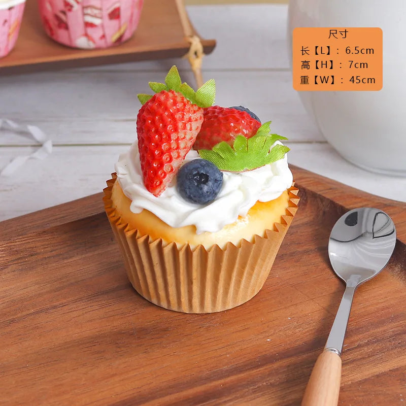 Simulation Cake Artificial Fruit Cakes Dessert Fake Food Bread Decoration Photography Props Display Ornament Kids Toys