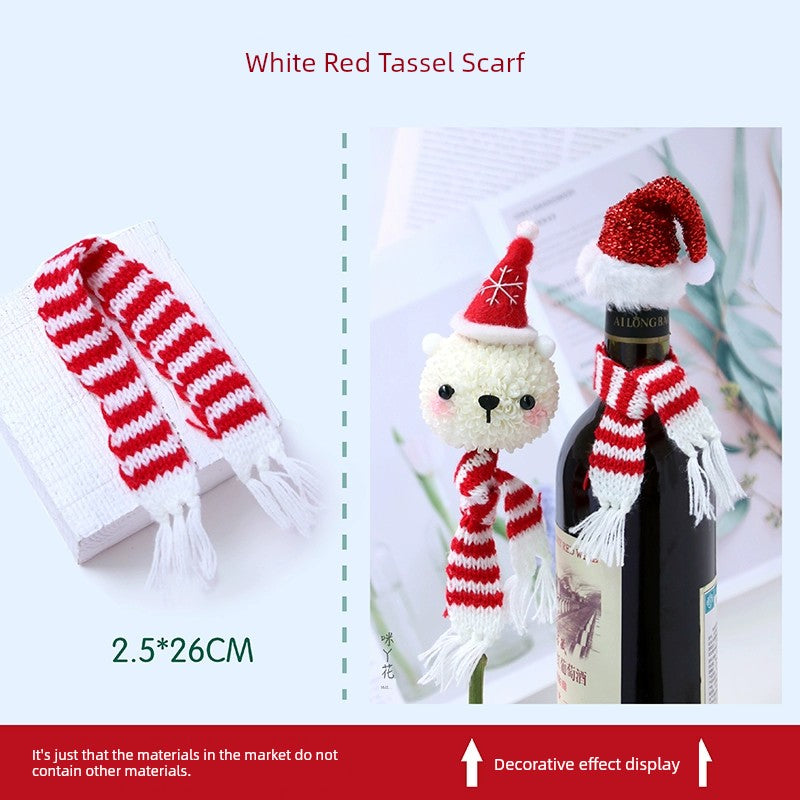 Christmas Mini Scarf DIY Material