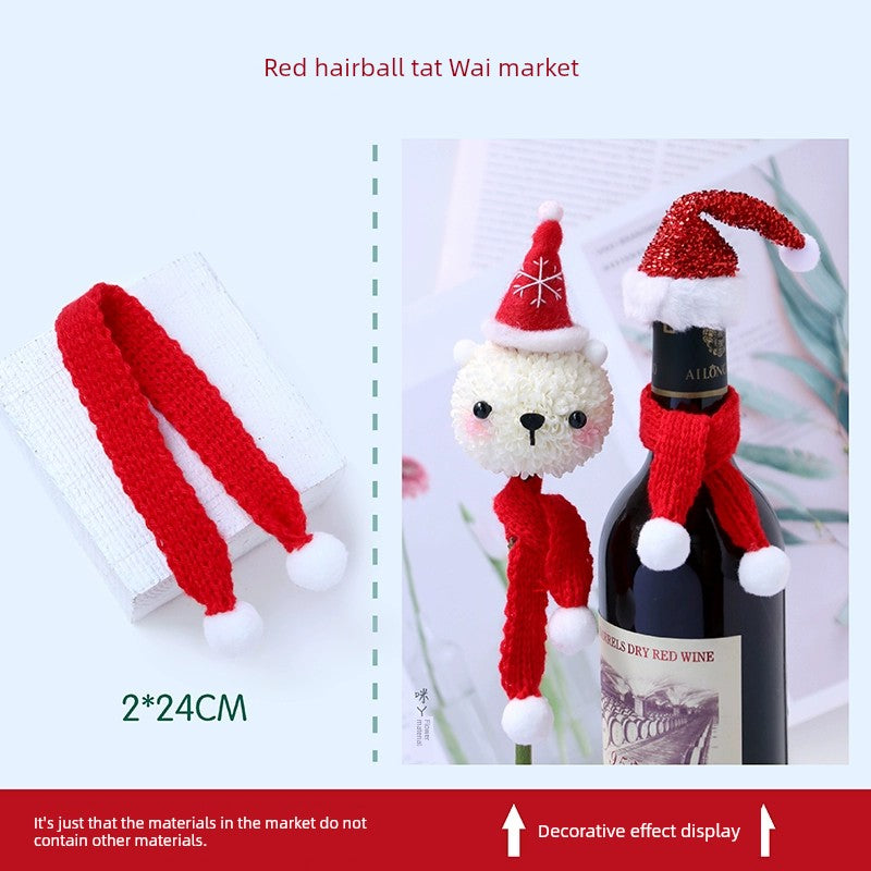 Christmas Mini Scarf DIY Material