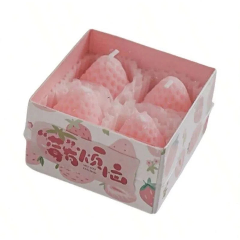 biscuit candles, cookie scented candles gift box gift creative candles ins set gift modeling wax, holiday decoration