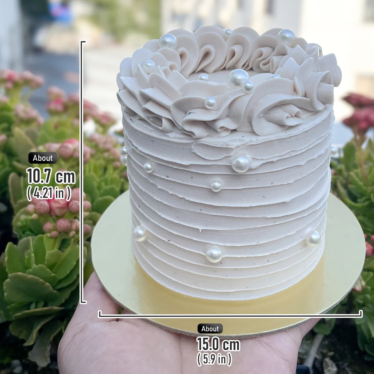 A 2-inch Simulated Cake Model Fake Fruit Creative Cream Style Cake Shop Decoration Holiday Party, Birthday Gift
