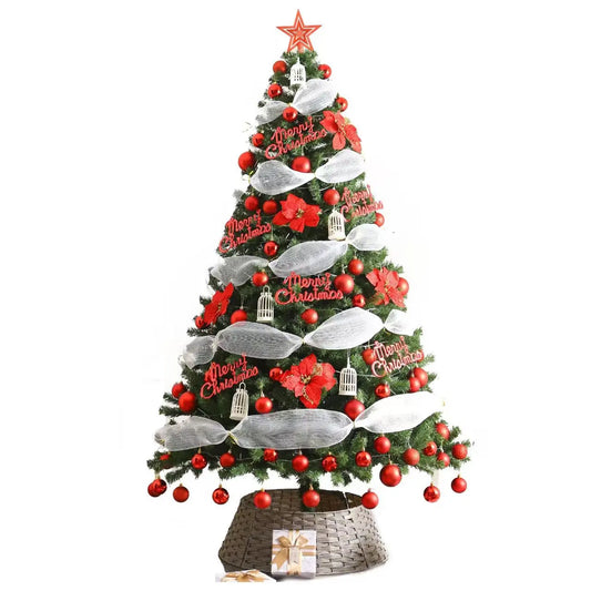 Manufacturer Customized Home Christmas Decoration High Quality  Green Artificial PVC Christmas Tree