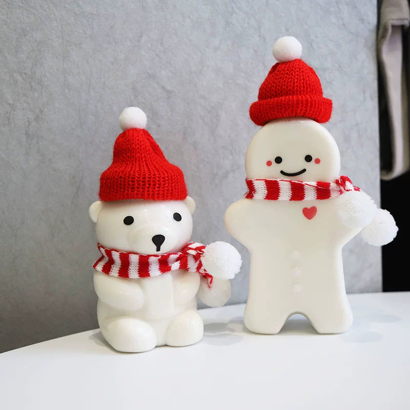 DIY Wool Toy Mini Scarf Small Hat Christmas