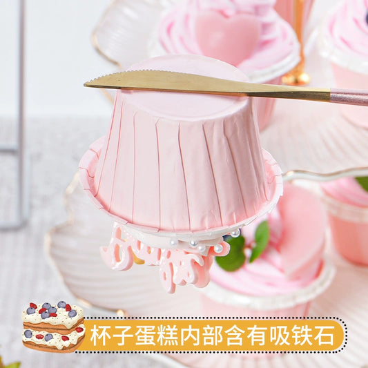Simulated Cake Fake Ice Cream Model Decoration Decoration Props Toy Wedding Celebration Dessert Cabinet Scene Layout Photo