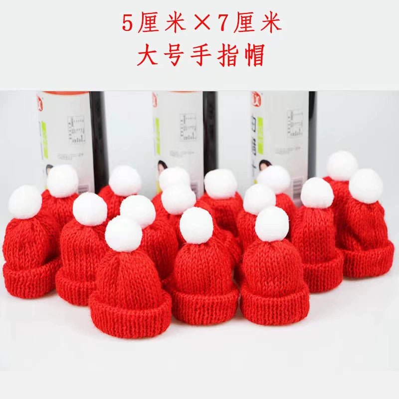 DIY Wool Toy Mini Scarf Small Hat Christmas