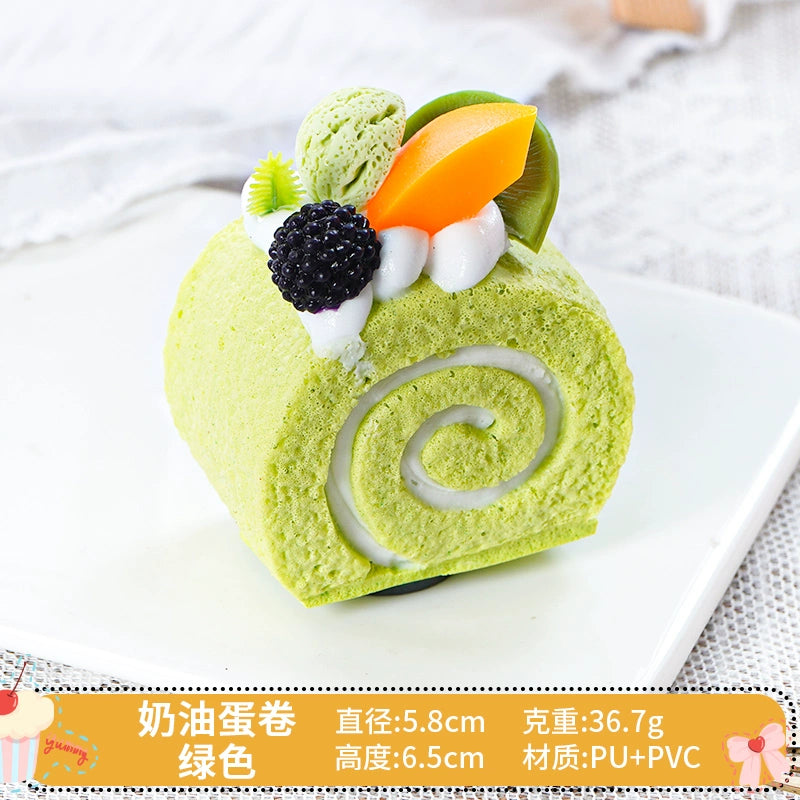Simulated Cake Fake Ice Cream Model Decoration Decoration Props Toy Wedding Celebration Dessert Cabinet Scene Layout Photo