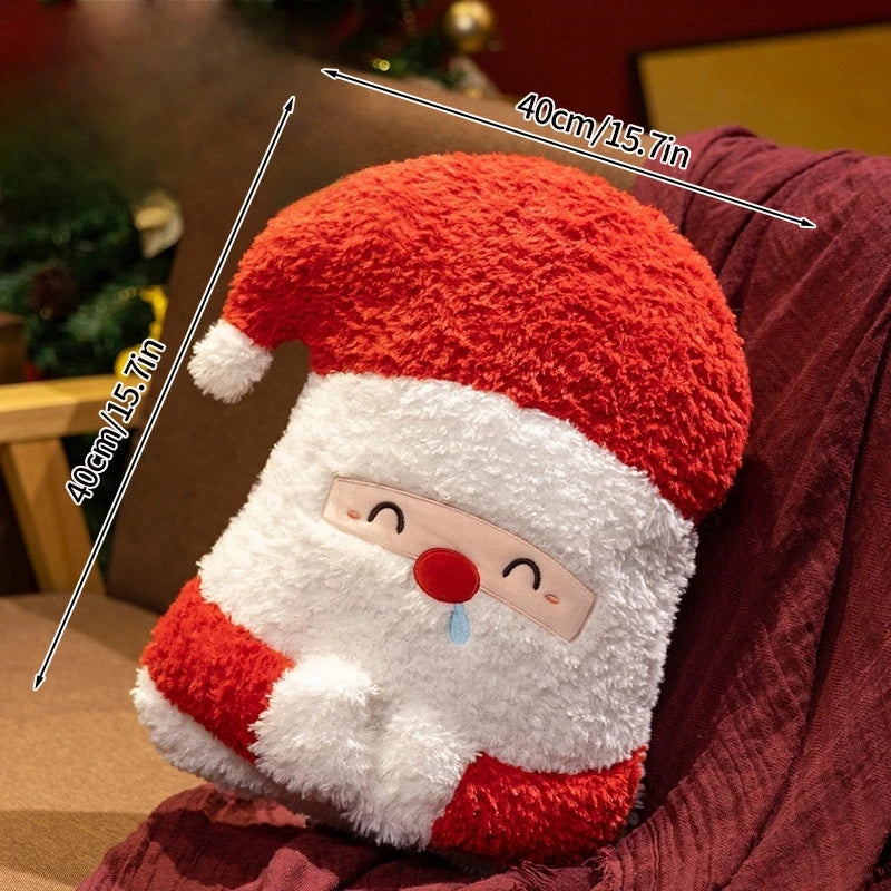 Cute Gingerbread Man Elk Santa Claus Doll Chirstmas Gifts Soft Sofa Cushion Pillow Christmas Xmas Ornament Home Decor Navidad