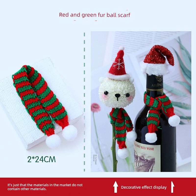 Christmas Mini Scarf DIY Material
