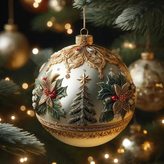 Fairy Tale Planet Christmas Tree Decoration Multifunction Acrylic Flat Christmas Character Pendant Durable Material Decorative