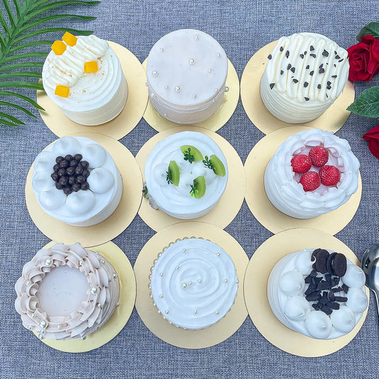 A 2-inch Simulated Cake Model Fake Fruit Creative Cream Style Cake Shop Decoration Holiday Party, Birthday Gift