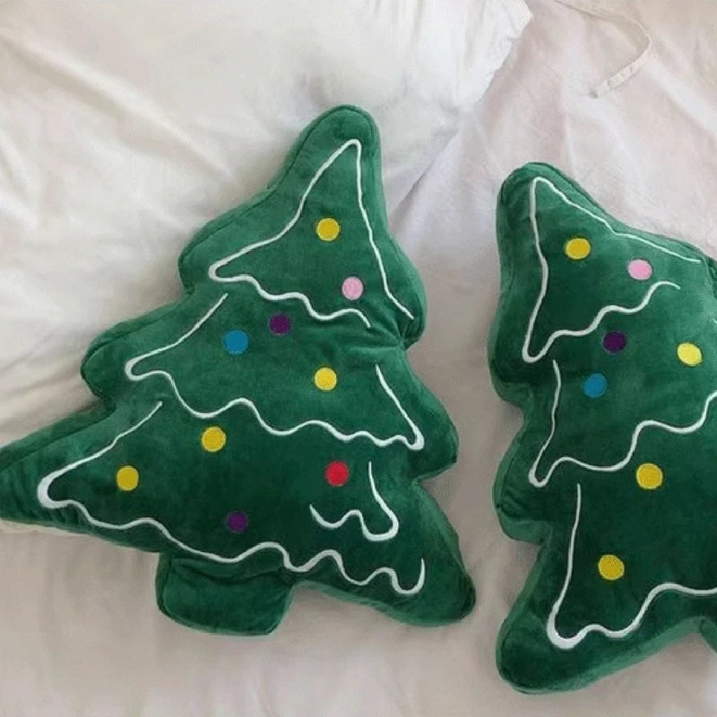 Cute Gingerbread Man Elk Santa Claus Doll Chirstmas Gifts Soft Sofa Cushion Pillow Christmas Xmas Ornament Home Decor Navidad