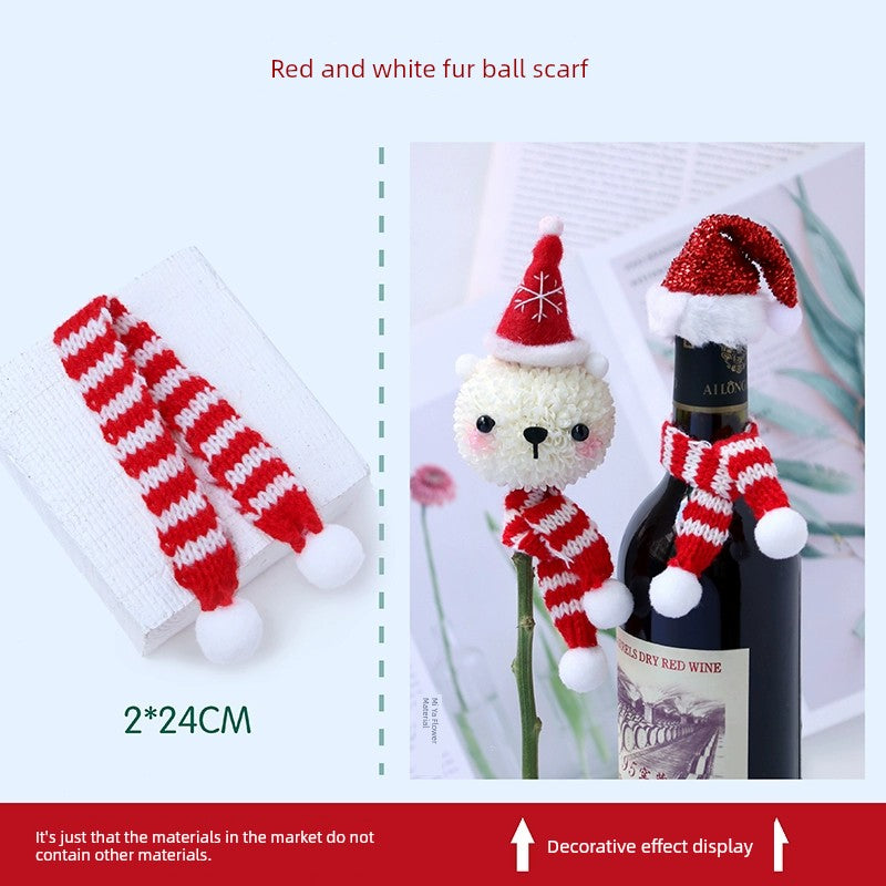 Christmas Mini Scarf DIY Material