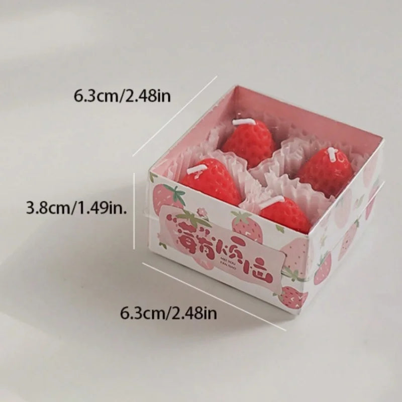biscuit candles, cookie scented candles gift box gift creative candles ins set gift modeling wax, holiday decoration