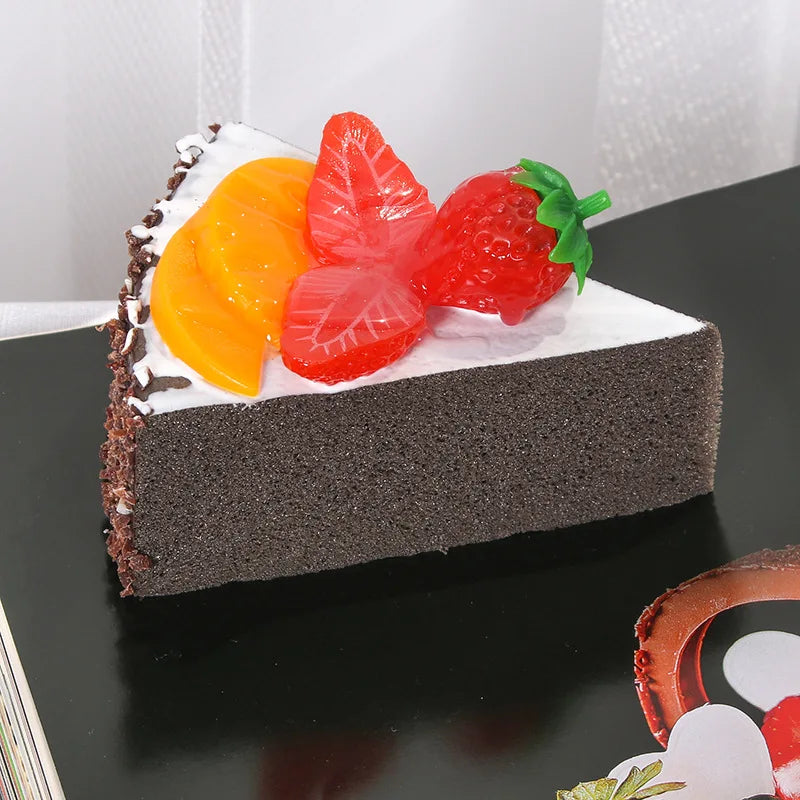 Simulation Cake Artificial Fruit Cakes Dessert Fake Food Bread Decoration Photography Props Display Ornament Kids Toys