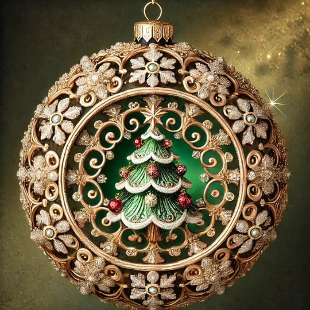 Fairy Tale Planet Christmas Tree Decoration Multifunction Acrylic Flat Christmas Character Pendant Durable Material Decorative