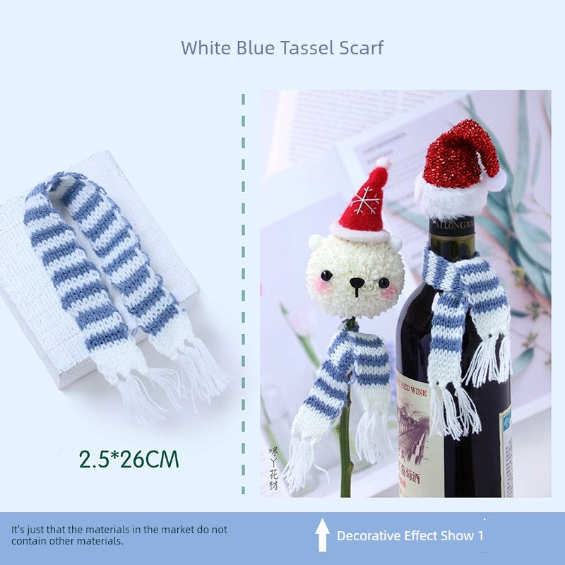 Christmas Mini Scarf DIY Material