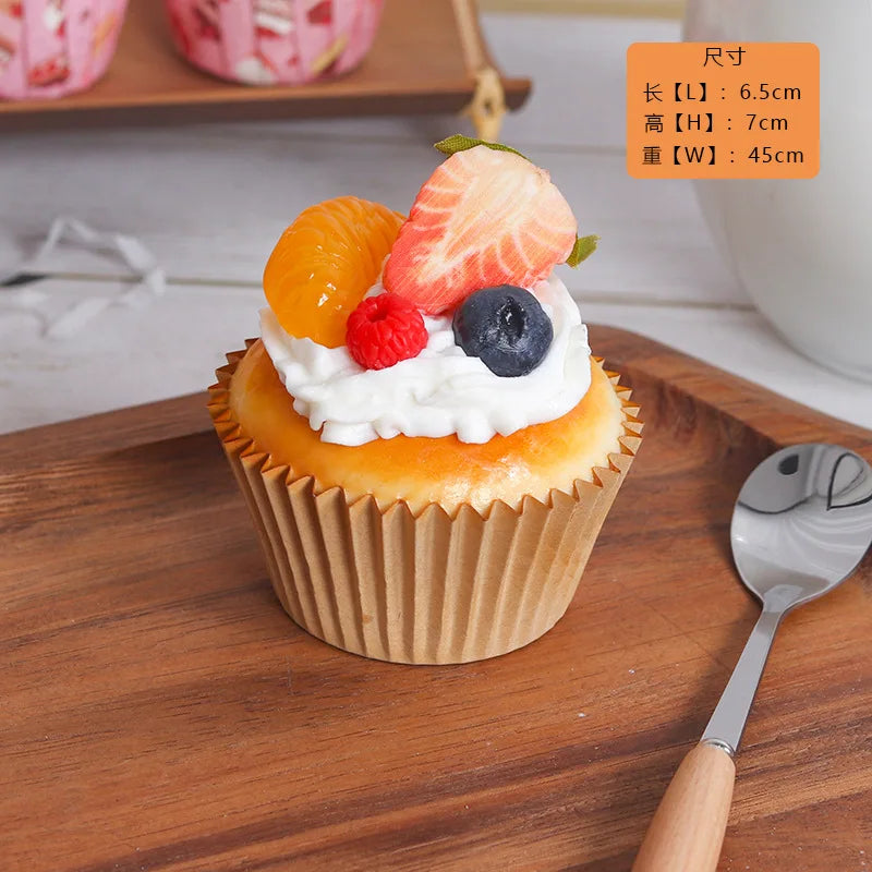 Simulation Cake Artificial Fruit Cakes Dessert Fake Food Bread Decoration Photography Props Display Ornament Kids Toys