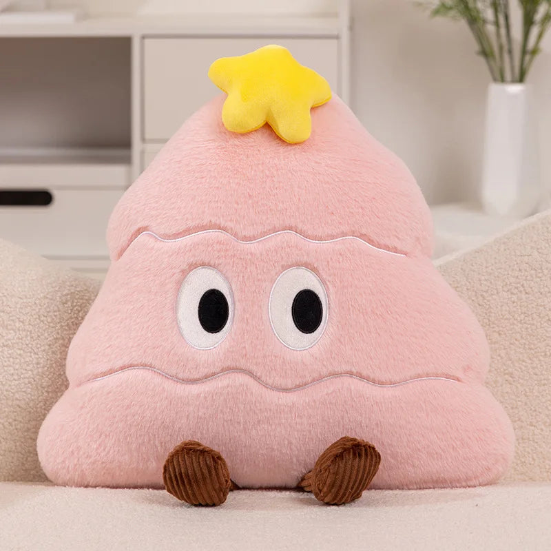 Cartoon Hot Sale Christmas Tree Plush Doll Pillow Gingerbread Man Garland House Plush Toy Home Decor Christmas Gift For Kids