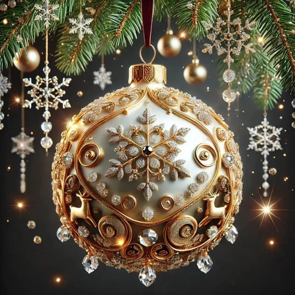 Fairy Tale Planet Christmas Tree Decoration Multifunction Acrylic Flat Christmas Character Pendant Durable Material Decorative