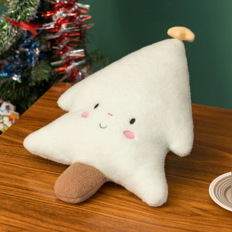 Cartoon Hot Sale Christmas Tree Plush Doll Pillow Gingerbread Man Garland House Plush Toy Home Decor Christmas Gift For Kids