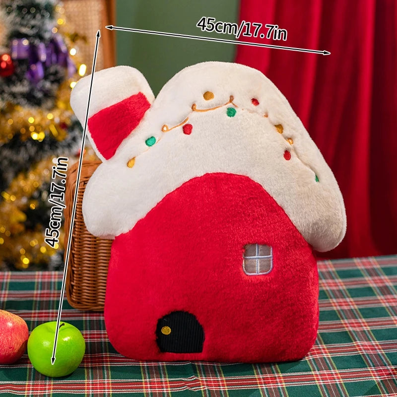 Cute Gingerbread Man Elk Santa Claus Doll Chirstmas Gifts Soft Sofa Cushion Pillow Christmas Xmas Ornament Home Decor Navidad