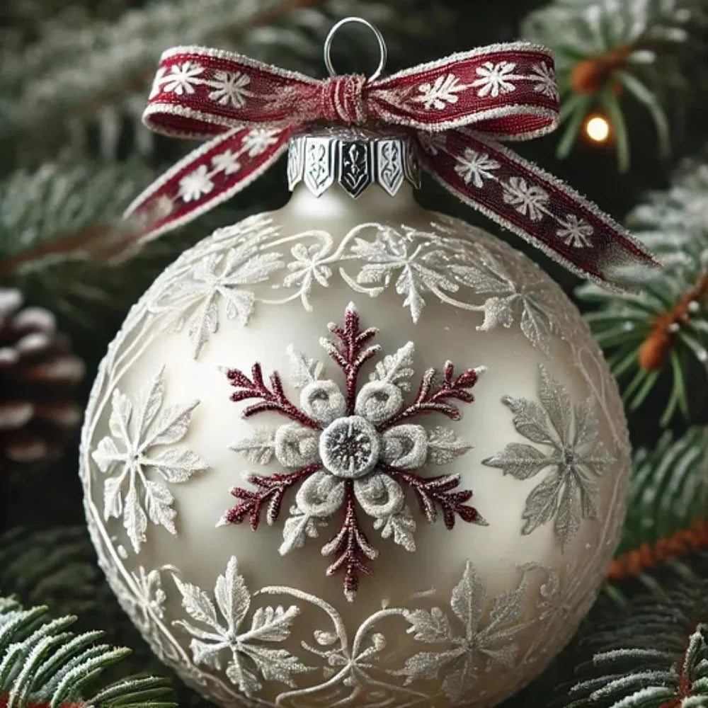 Fairy Tale Planet Christmas Tree Decoration Multifunction Acrylic Flat Christmas Character Pendant Durable Material Decorative
