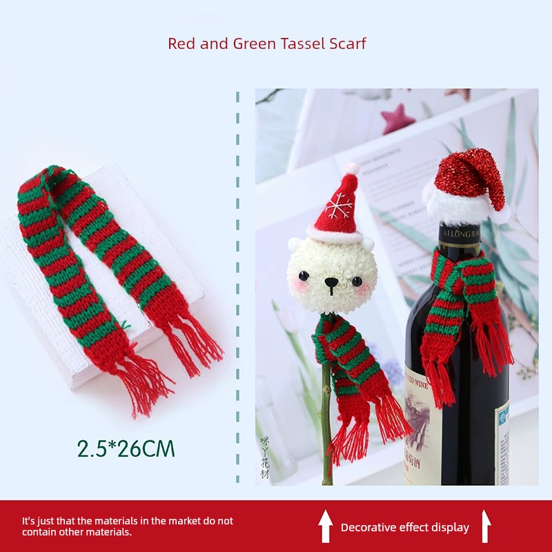 Christmas Mini Scarf DIY Material